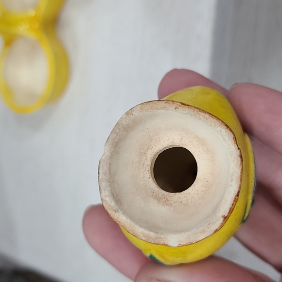 Vintage Japanese Parrot Salt & Pepper Shakers with Holder - Picture 5 of 7